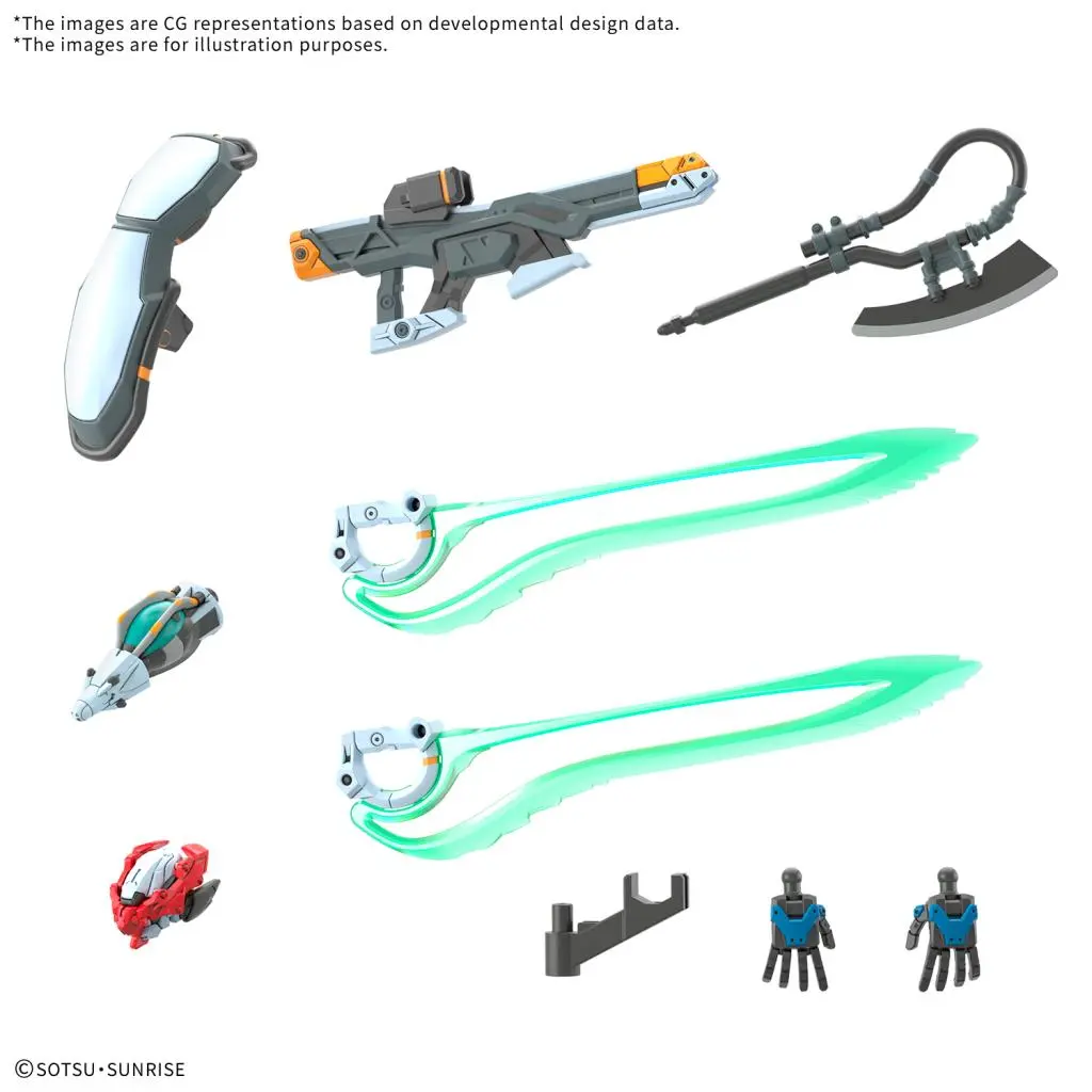 GUNDAM - HG 1/144 GQuuuuuuX (Endymion Unit Awakened) - Model Kit